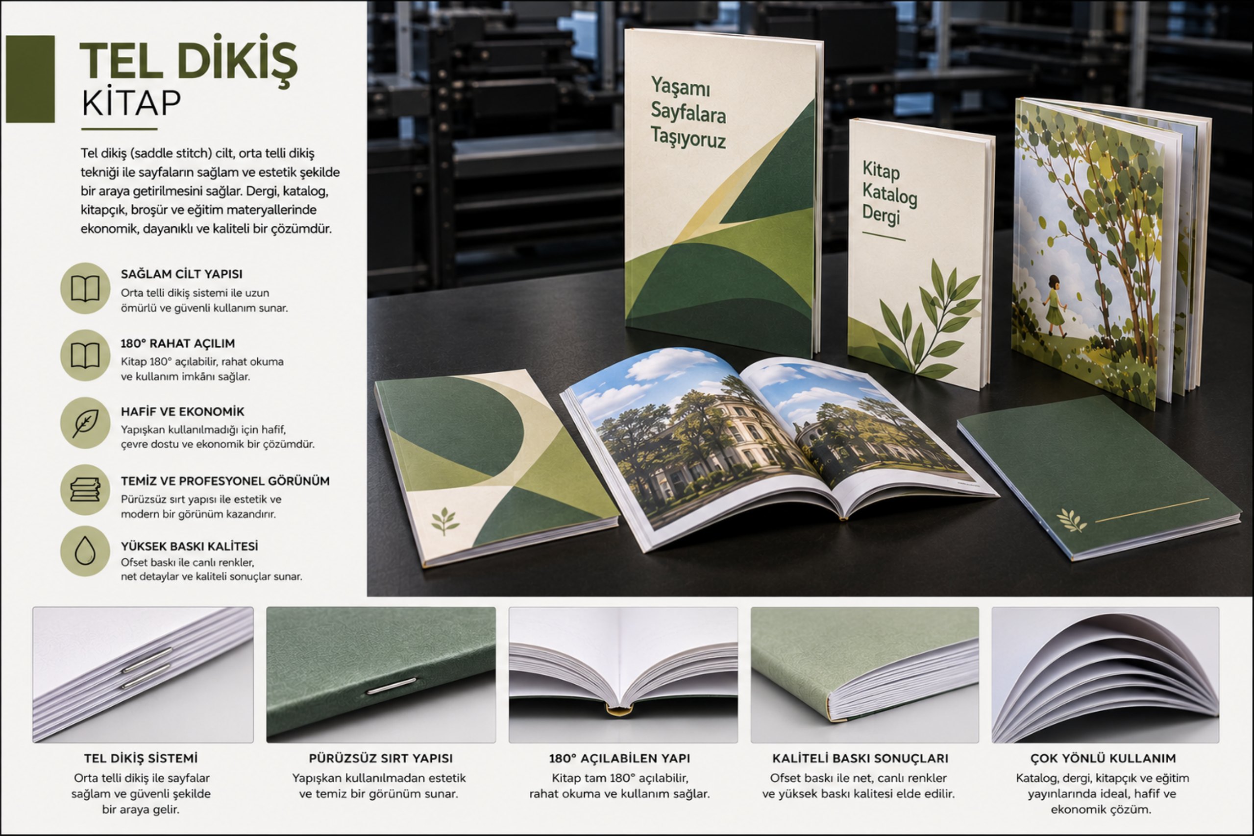 Tel Dikiş Kitap ürün föyü